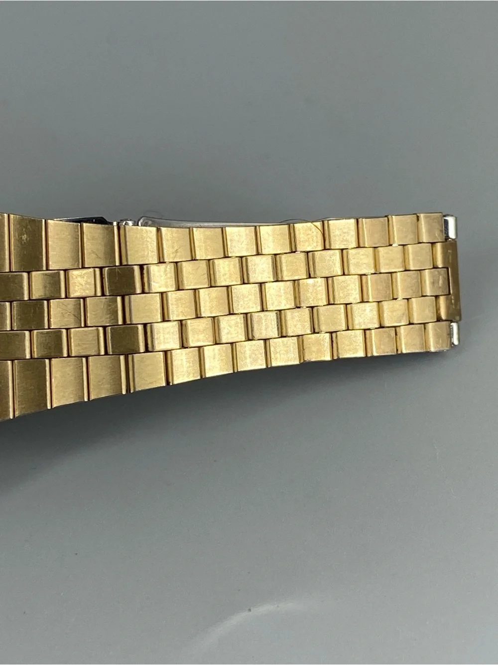 Seiko Vintage Digital Chronograph Watch Gold 1970’s Japan A159-5009G